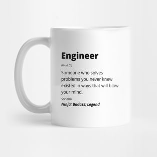 Engineer - Ninja, Badass, Legend Mug
